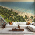 Ocean Drive Mural Wallpaper - room preview 05