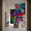Village Fairytale Mural Wallpaper - room preview 05