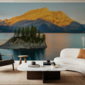 Upper Kananaskis Lake Mural Wallpaper - room preview 05