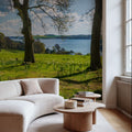 Framed Meadow Mural Wallpaper - room preview 05