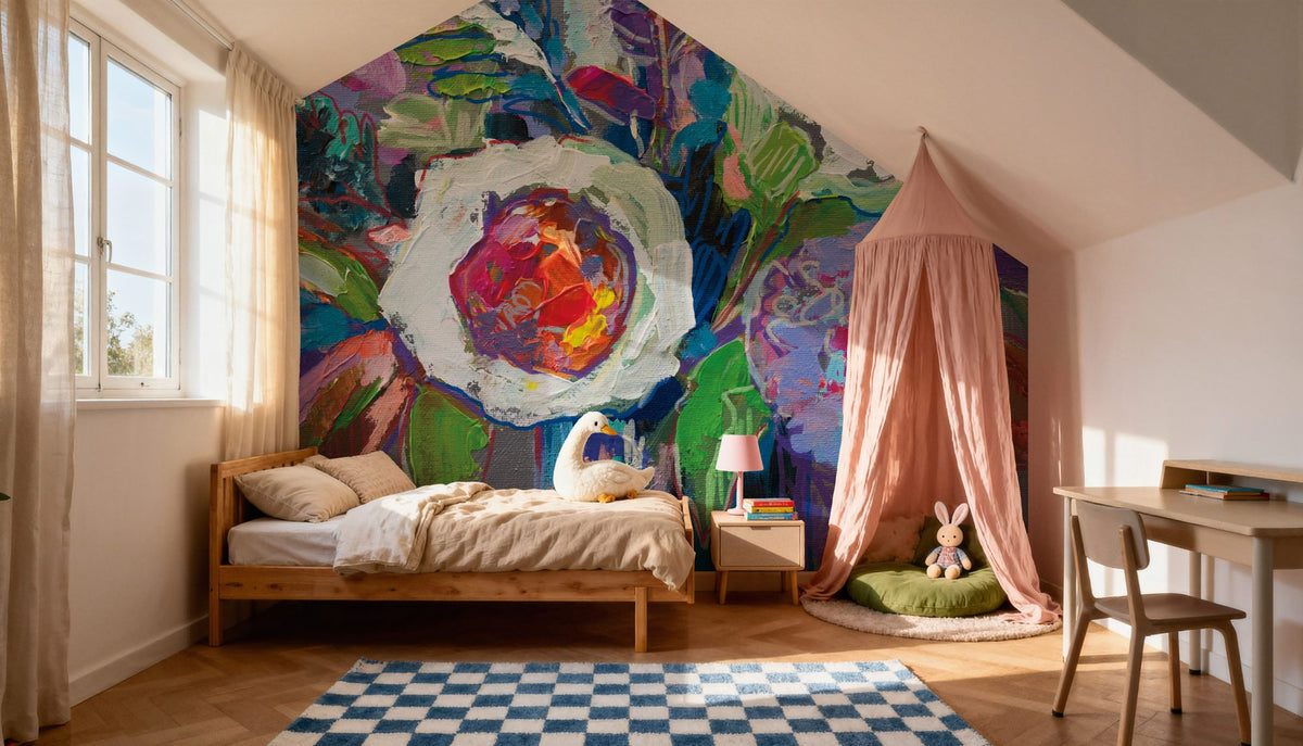 Fall Sunshine Mural Wallpaper - room preview 05