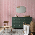 Veneer Lines, Pink Mural Wallpaper - room preview 05