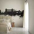 Rome Italy Skyline Black & White Mural Wallpaper - room preview 05