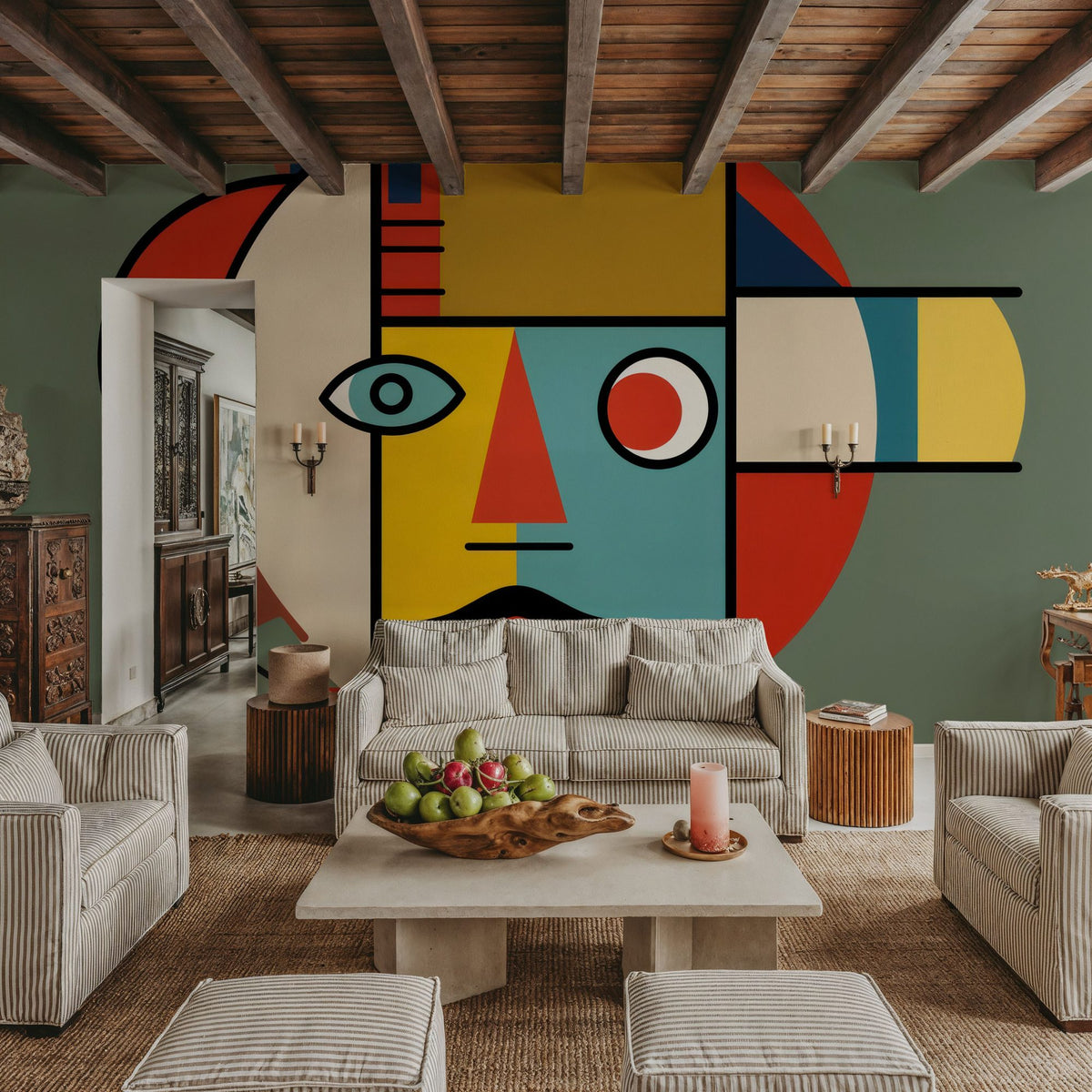Hello Mr Robot Mural Wallpaper - room preview 05