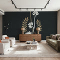 Petite Floral II Mural Wallpaper - room preview 05