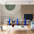 Fields & Traces Mural Wallpaper - room preview 05