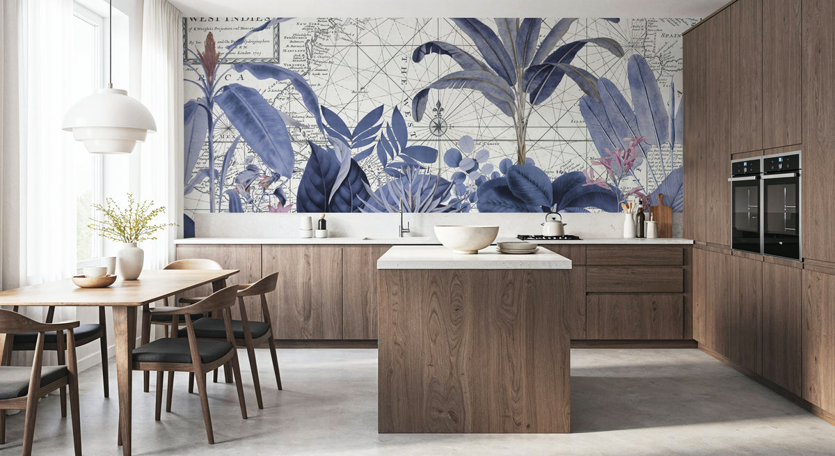 Exotic Wildlife V-II Mural Wallpaper - room preview 05
