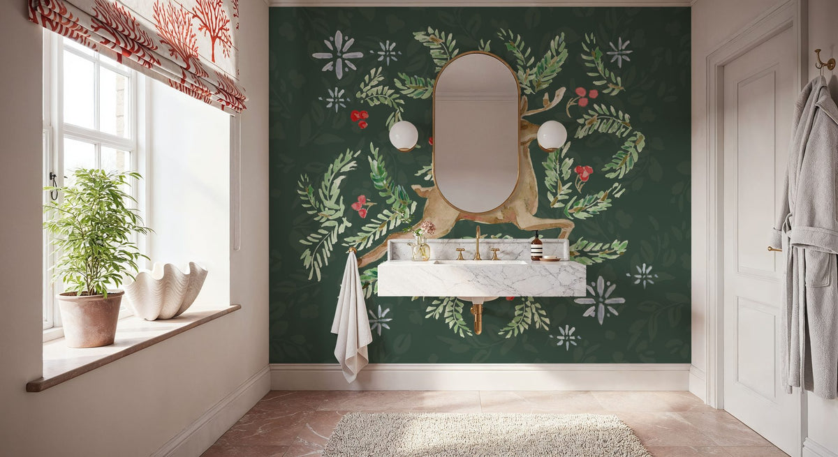 Nordic Winter I Mural Wallpaper - room preview 05