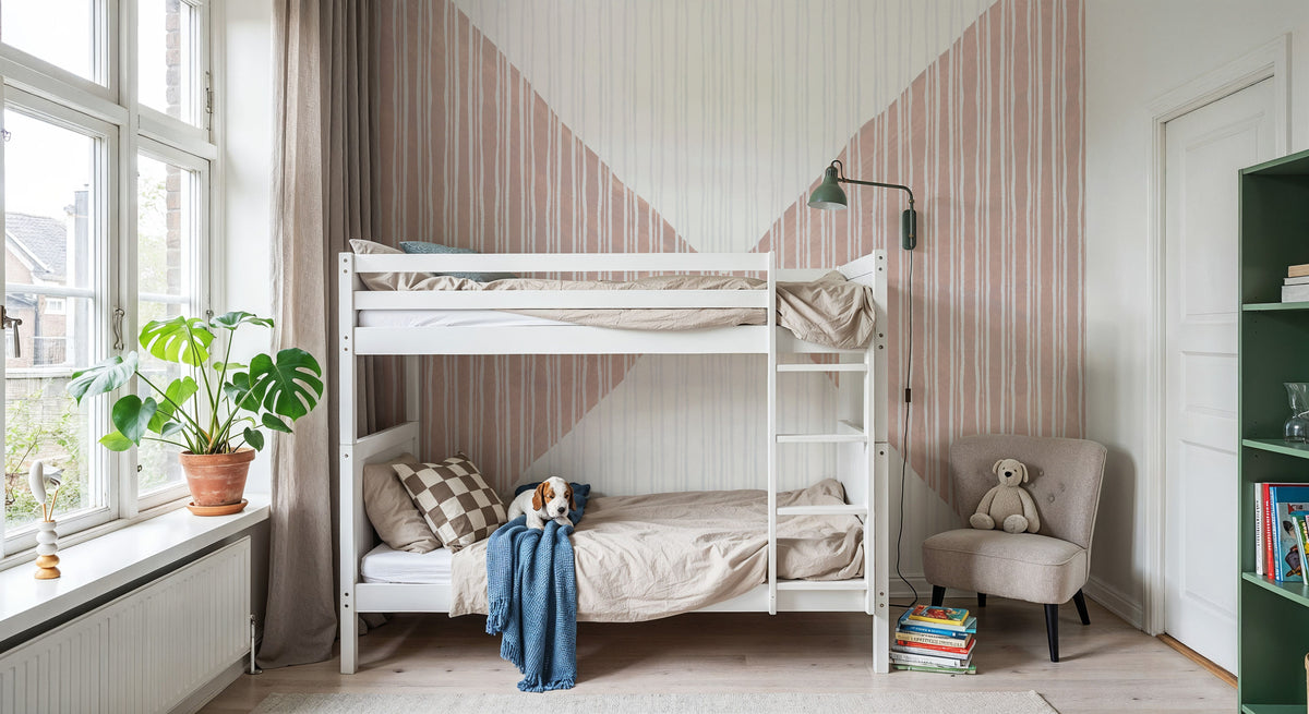 Geo Abstract II Mural Wallpaper - room preview 05