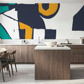 Fish Eyes Mural Wallpaper - room preview 05