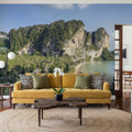 Turquoise Cove Mural Wallpaper - room preview 05