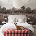Meadow Whisper, Fall Red Mural Wallpaper - room preview 05
