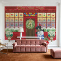 Main Street Christmas III Mural Wallpaper - room preview 05