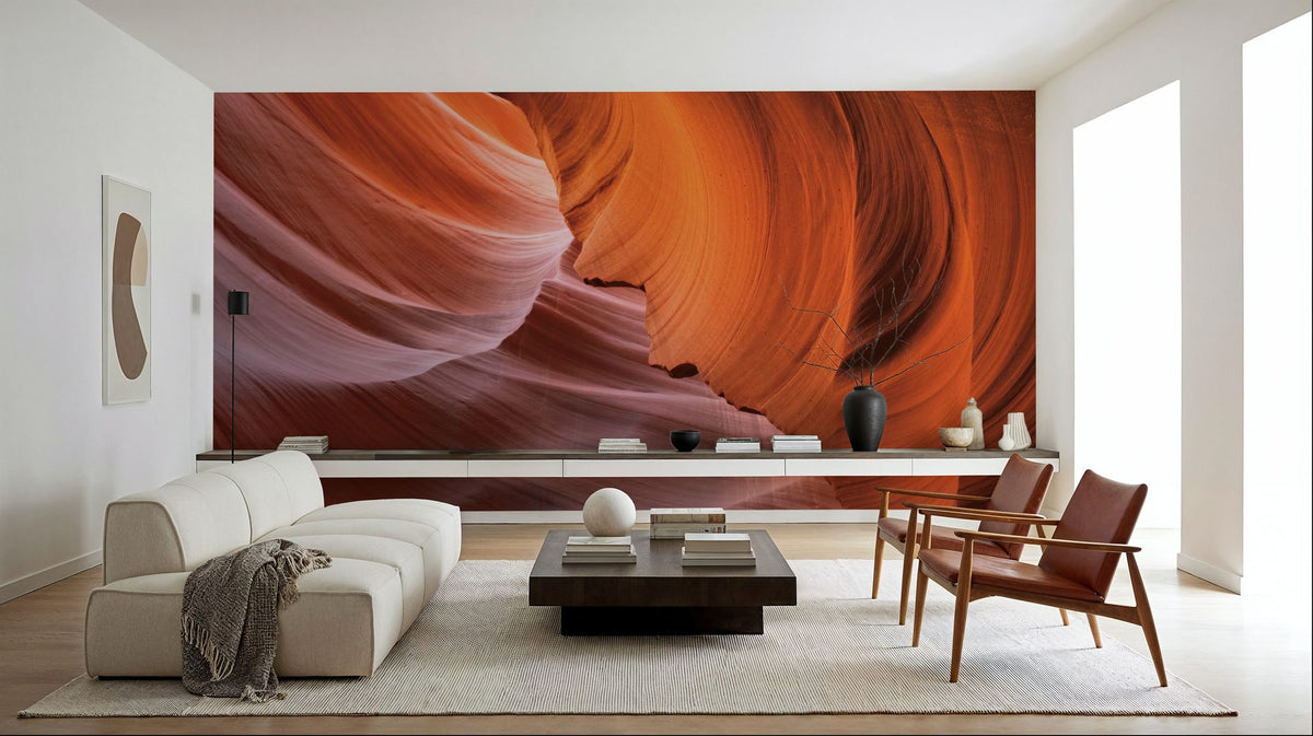 Lower Antelope Canyon I Mural Wallpaper - room preview 05