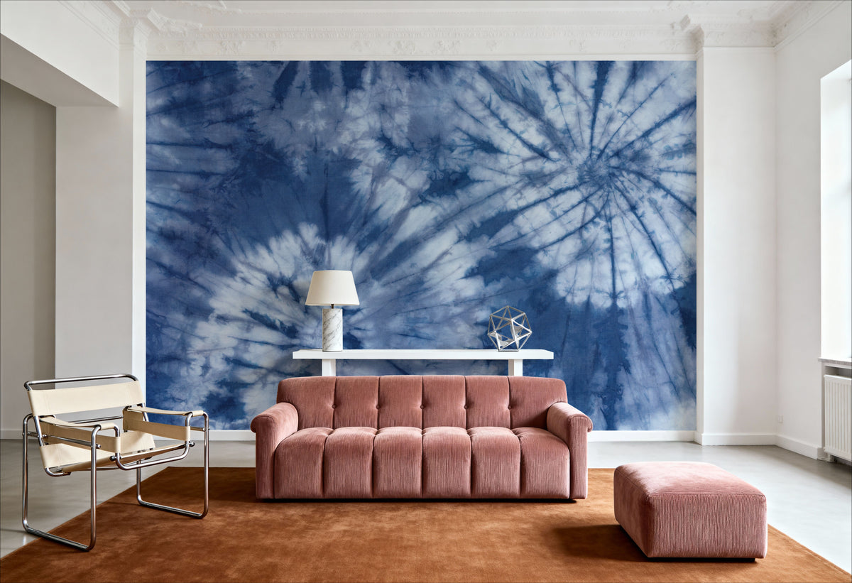 Shiboriscape Paws Mural Wallpaper - room preview 05