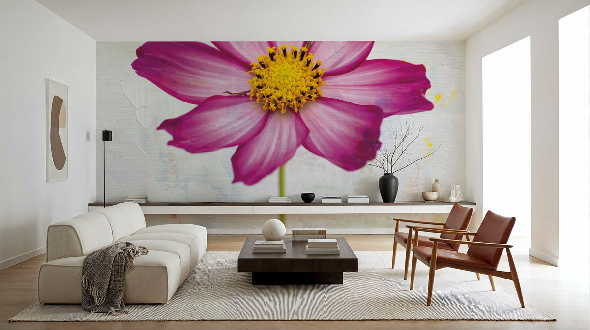 Wonderful Wildflowers IV Mural Wallpaper - room preview 05