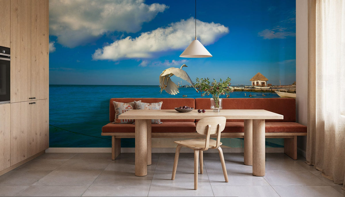 Ocean Freedom Mural Wallpaper - room preview 05