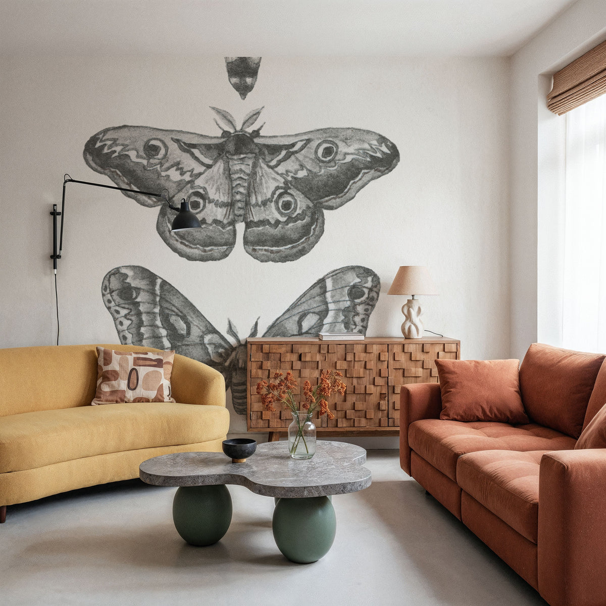 Spooky Halloween VIII Mural Wallpaper - room preview 05