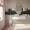 Huddersfield England Skyline Concrete Mural Wallpaper - room preview 05