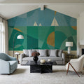 Seascape II Mural Wallpaper - room preview 05