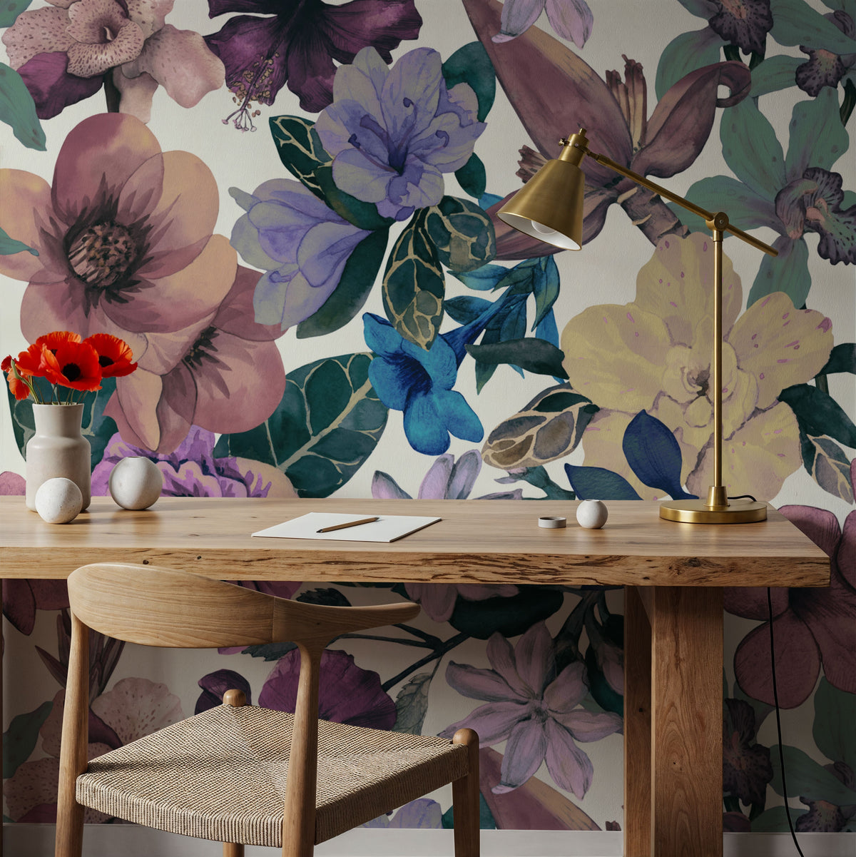 Botanical Rhapsody Mural Wallpaper - room preview 05