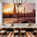 Seville Sunset Mural Wallpaper - room preview 05