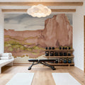 Honeybloom Desertscape VII Mural Wallpaper - room preview 05