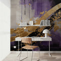 Space Rainbow Mural Wallpaper - room preview 05