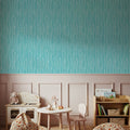 Coastal Dripping Turqouise Mural Wallpaper - room preview 05