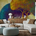 Intertwined Trees Mural Wallpaper - room preview 05