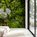 Dewy Star Blossoms Mural Wallpaper - room preview 05