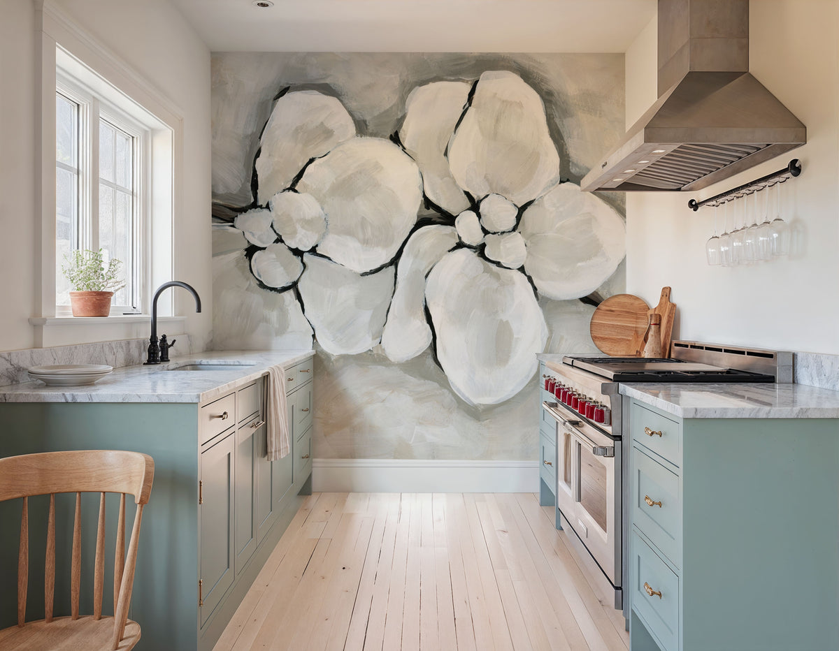 Heirloom Orchid Mural Wallpaper - room preview 05