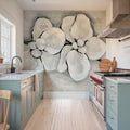 Heirloom Orchid Mural Wallpaper - room preview 05