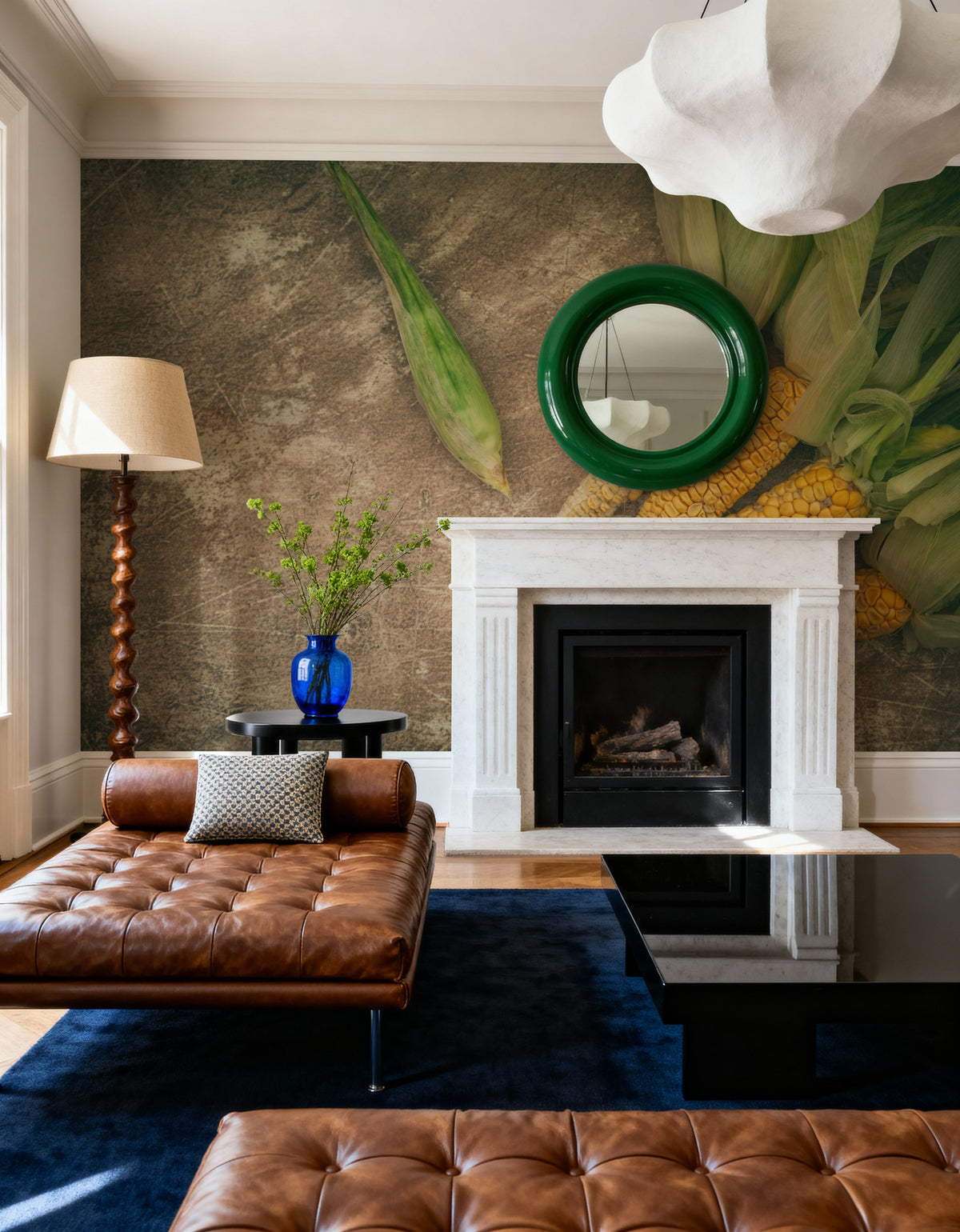 Harvest Corn Mural Wallpaper - room preview 05