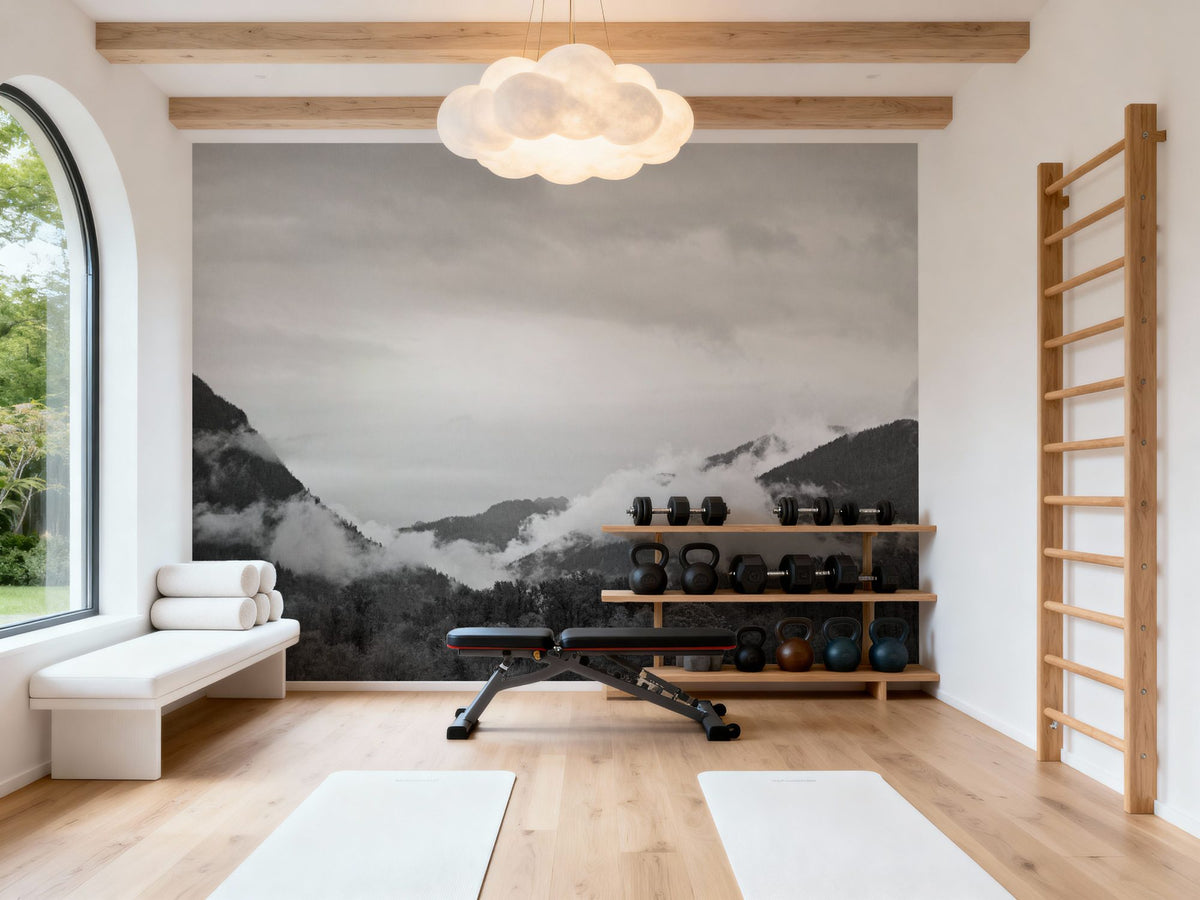 North Cascades Valley Mural Wallpaper - room preview 05