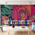 Blooming Boldly Mural Wallpaper - room preview 05