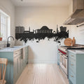 Lilongwe Malawi Skyline Black & White Mural Wallpaper - room preview 05