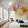Ethereal Dahlias Mural Wallpaper - room preview 05