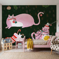 Mischief Kitty Christmas V Mural Wallpaper - room preview 05
