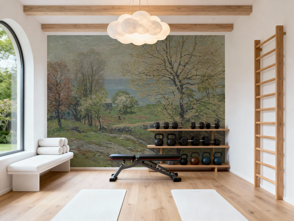 The Budding Oak Mural Wallpaper - room preview 05