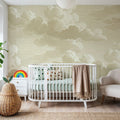 Intaglio Clouds, Sand Mural Wallpaper - room preview 05