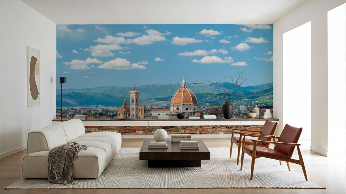 Florence Cityscape Mural Wallpaper - room preview 05