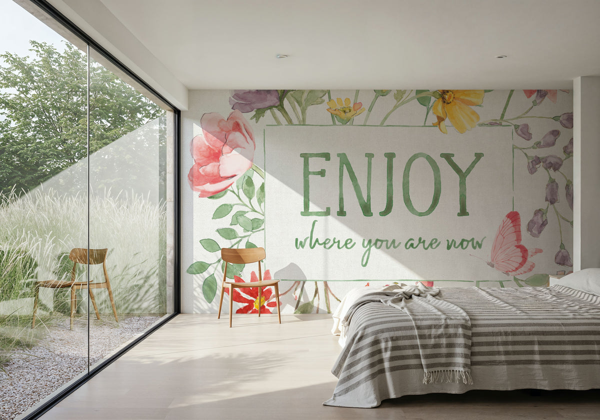 Soft Meadow XII Mural Wallpaper - room preview 05