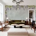 Welcome to Our Theatre, White Bricks Mural Wallpaper - room preview 05