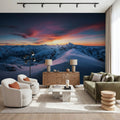 Mountain Sunset Mural Wallpaper - room preview 05