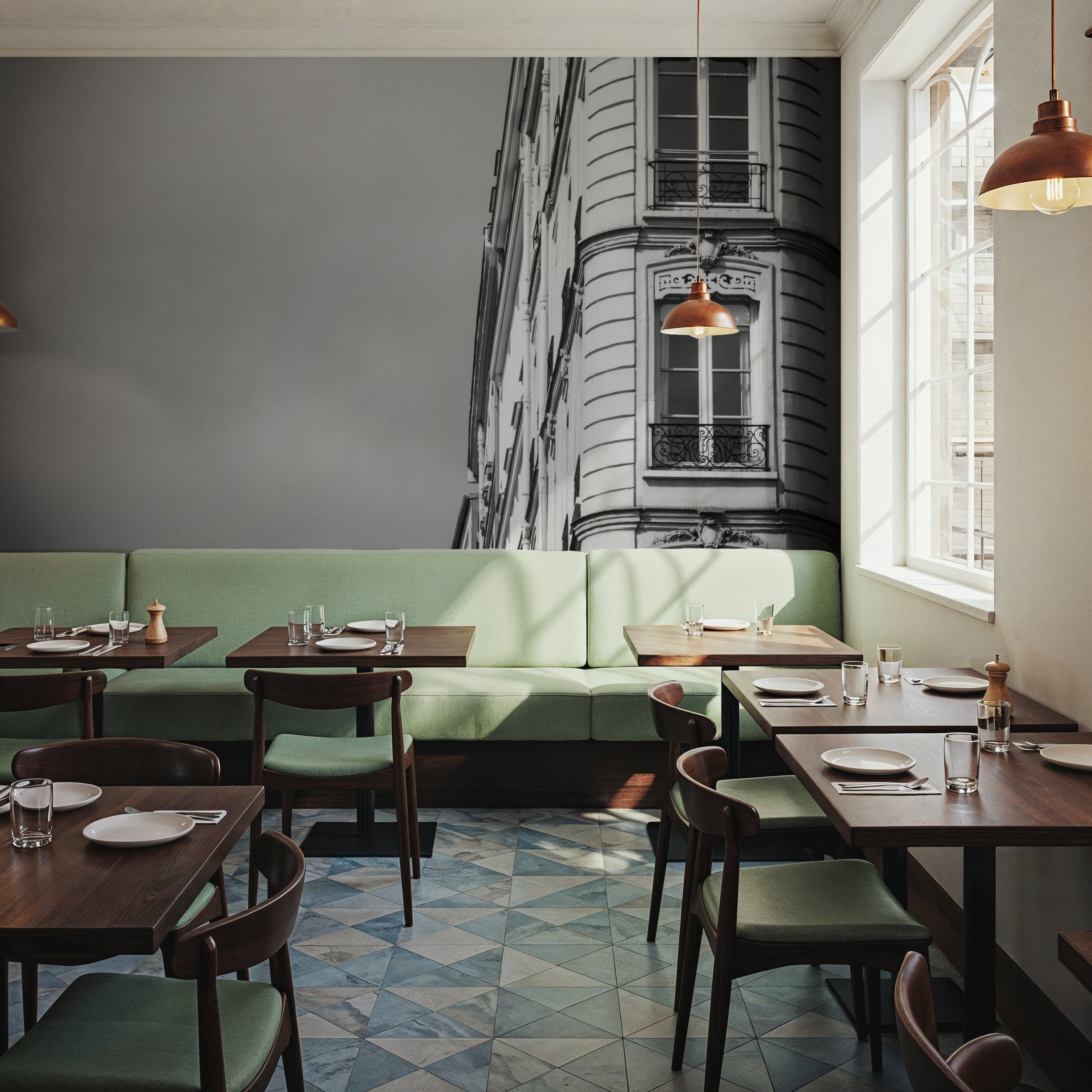 Beauty of Paris VI Mural Wallpaper