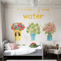 Flea Market Flowers V Mural Wallpaper - room preview 05