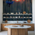 Cornflower Sunset Mural Wallpaper - room preview 05