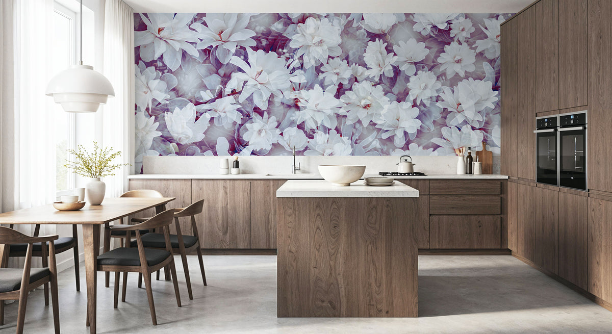 Magnolia Tapestry Mural Wallpaper - room preview 05