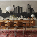 Fujairah Skyline Concrete Mural Wallpaper - room preview 05